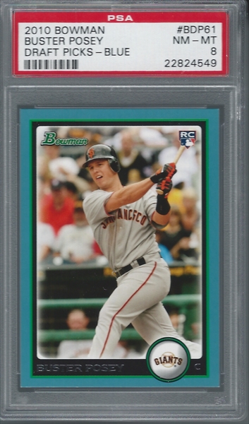 ゲームセンター・ゲームカード MLB  BUSTER POSEY ROOKIE AUTOGRAPH Buster Posey Autographed Trading Cards, Signed Buster Posey